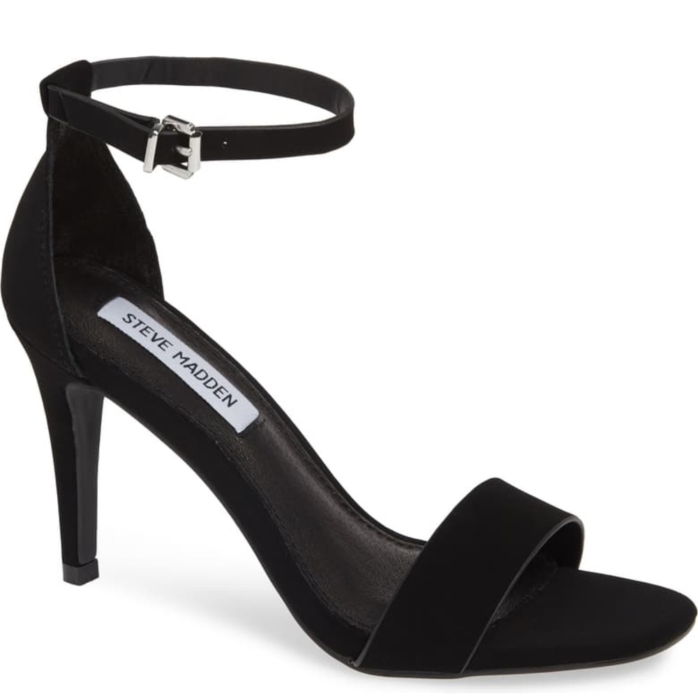STEVE MADDEN EVETTE BLACK HEELS
